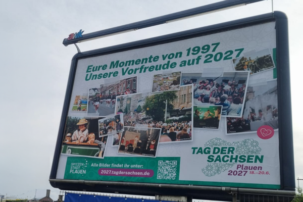 »Tag der Sachsen« WeBlog #8: Plauen hängt voller Erinnerungen!