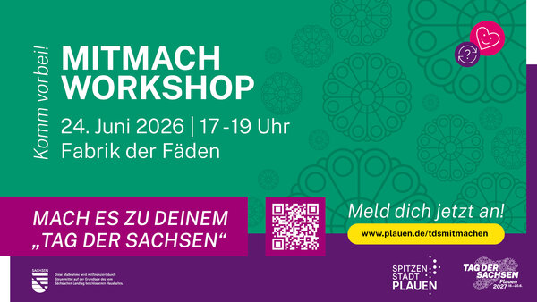 Flyer zur Mitmachwerkstatt