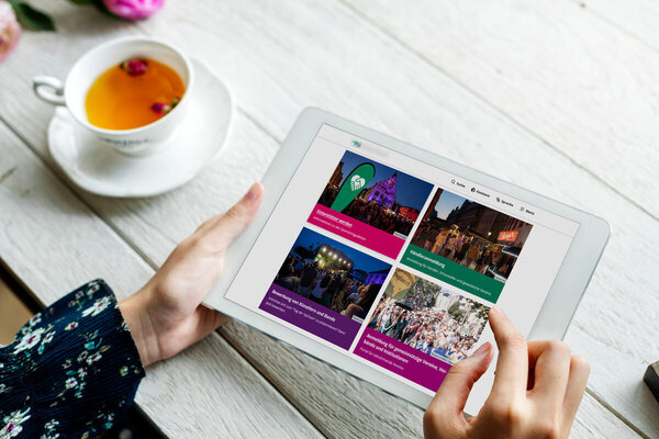 Tag der Sachsen Website
